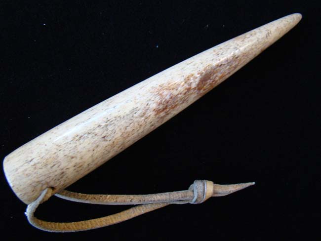 A nice 19th century Whalebone Fid having the initial "M" circa 1850